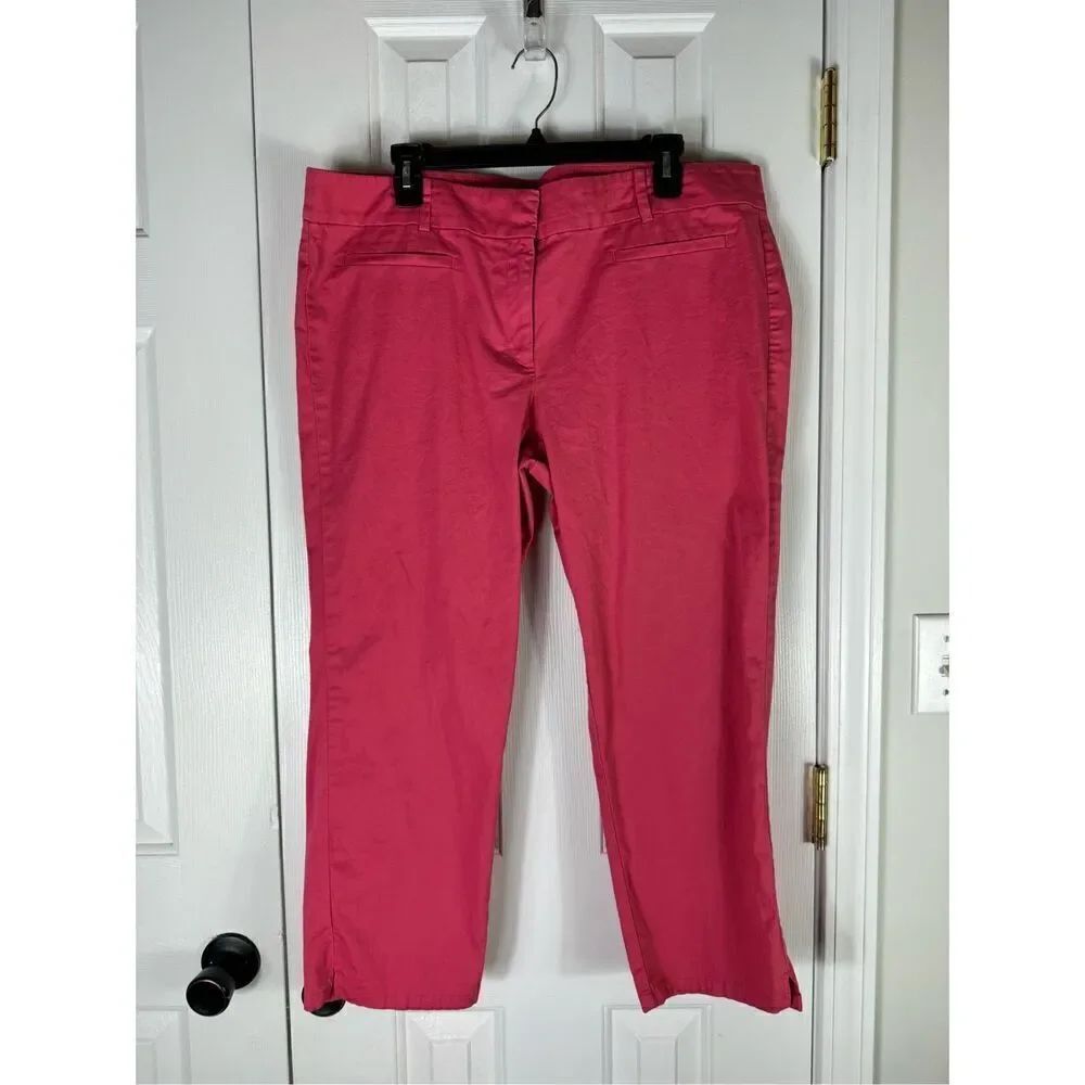 Ann Taylor Womens Signature Capris Size 16